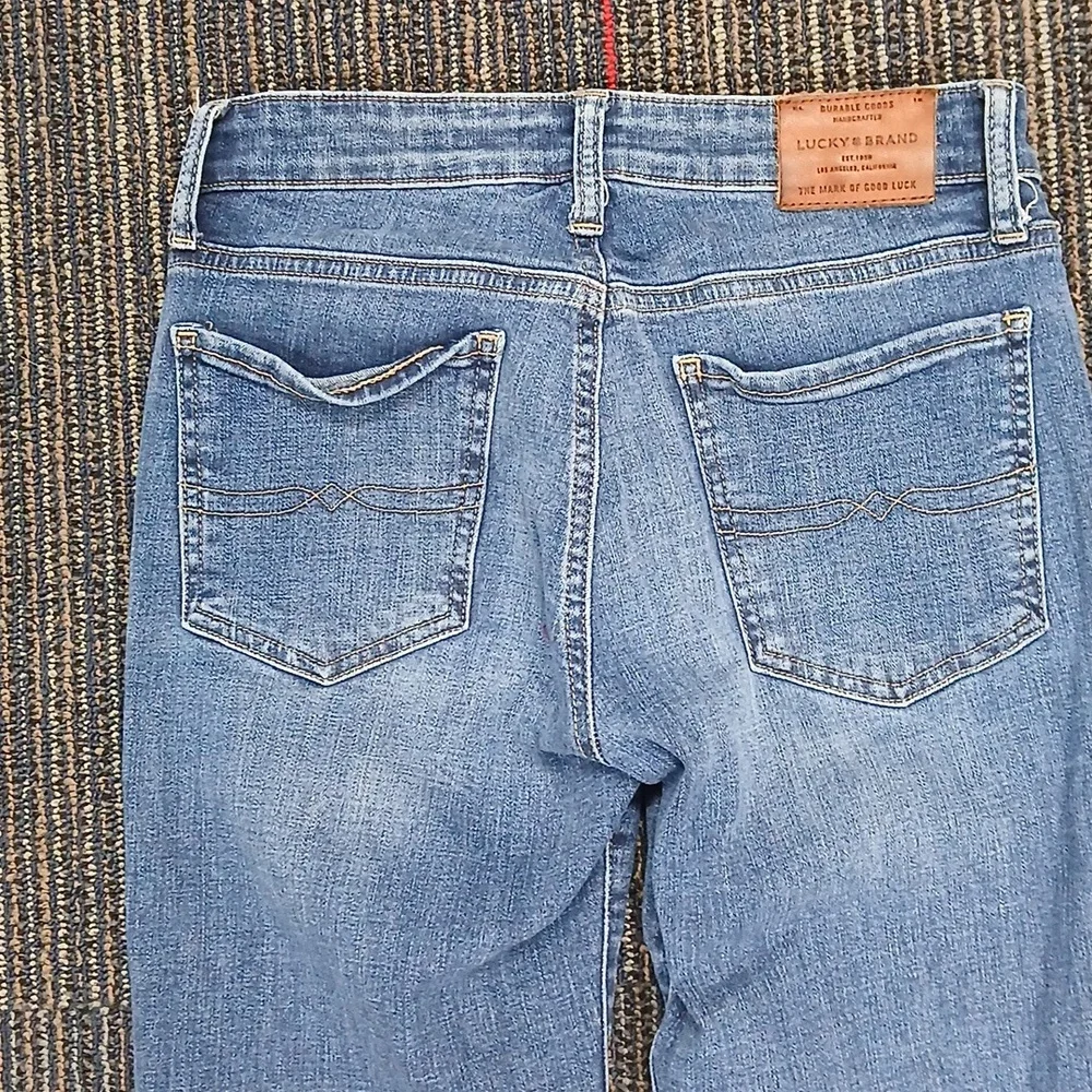 Lucky Brand Sweet Straight Jeans Size 4 - Picture 6 of 8